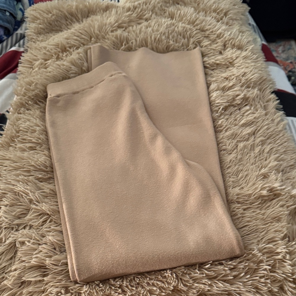 Fashion Nova Tan Crew Neck Sweater and matching pants - Picture 4 of 5